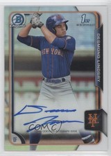 2015 Bowman Draft Chrome Pick Refractor Desmond Lindsay #BCA-DL Auto 7i2