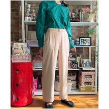 Hana Tajima X Uniqlo cotton work pants women’s trouser pants In Size Small