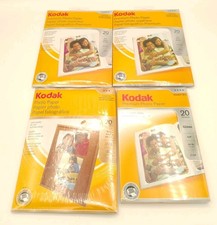 Kodak Standard Premium 48 64 66 lb Glossy Photo Paper 80 Sheets Brand New