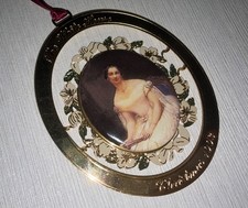 The White House 1993 Tyler Portrait Style Christmas Ornament