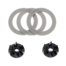 DE 2pcs Rubber drive coupling + 3pcs Seal 990035800 for Hamilton Beach Mixer