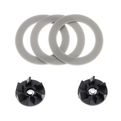 DE 2pcs Rubber drive coupling + 3pcs Seal 990035800 for Hamilton Beach Mixer