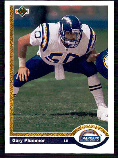 1991 Upper Deck - Gary Plummer #575 1992 Hologram