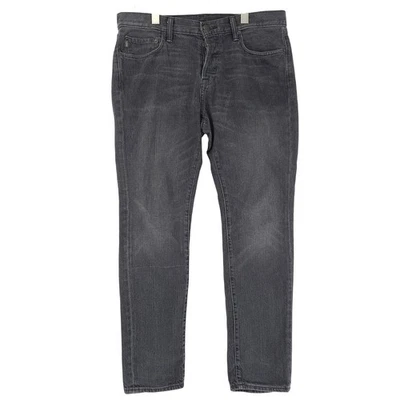 Abercrombie & Fitch Jeans Skinny Homme Slim Xu7 Noir Taille W32 L30 - Photo 1/4