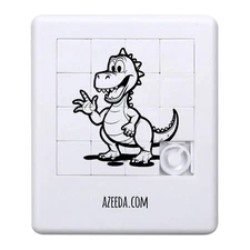'Goofy Dinosaur' Sliding Puzzle (PZ00028293)