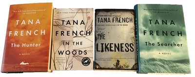 TANA FRENCH ~ Lot of 4 books ~ Hunter In the Woods Likeness Searcher ~ VERY GOOD