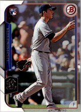 2015 Bowman Baseball Card #127 Bryan Mitchell RC