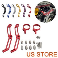 For Harley Touring 2014-2022 CNC Rear Shock Remote Reservoir Mounts Brackets