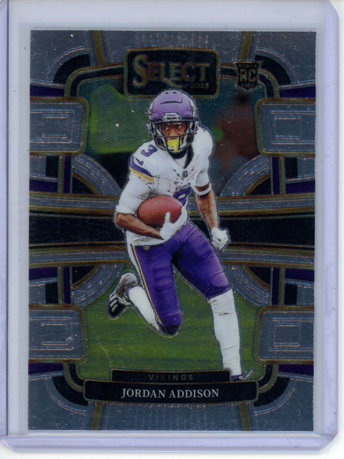 2023 Panini Select - #66 Jordan Addison (RC) Concourse Minnesota Vikings
