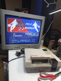 Nintendo NES Bundle 15 Games Game Genie Zapper New 72 Pin Tested Original - 001