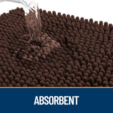 Dog Door Mat for Muddy Paws 30x20, Absorbs Moisture and Dirt, Absorbent Non-S...