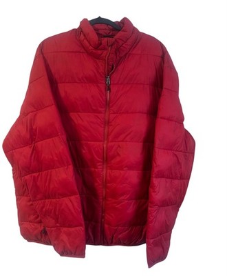 Swiss Tech Red Puffer Jacker Full Zip 3XL