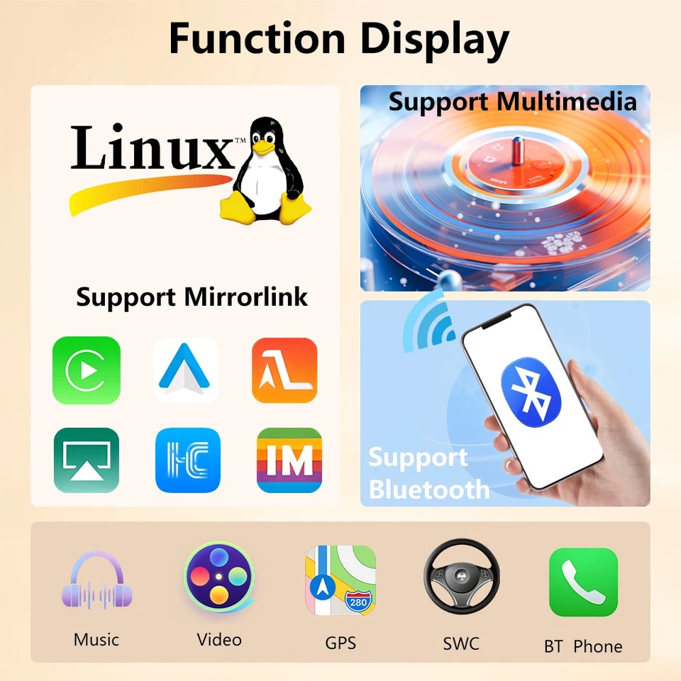 BMW X5 X6 E70 E71 10.25" Android Auto Carplay Linux Navi inkl. Kamera gratis - Bild 3 von 4