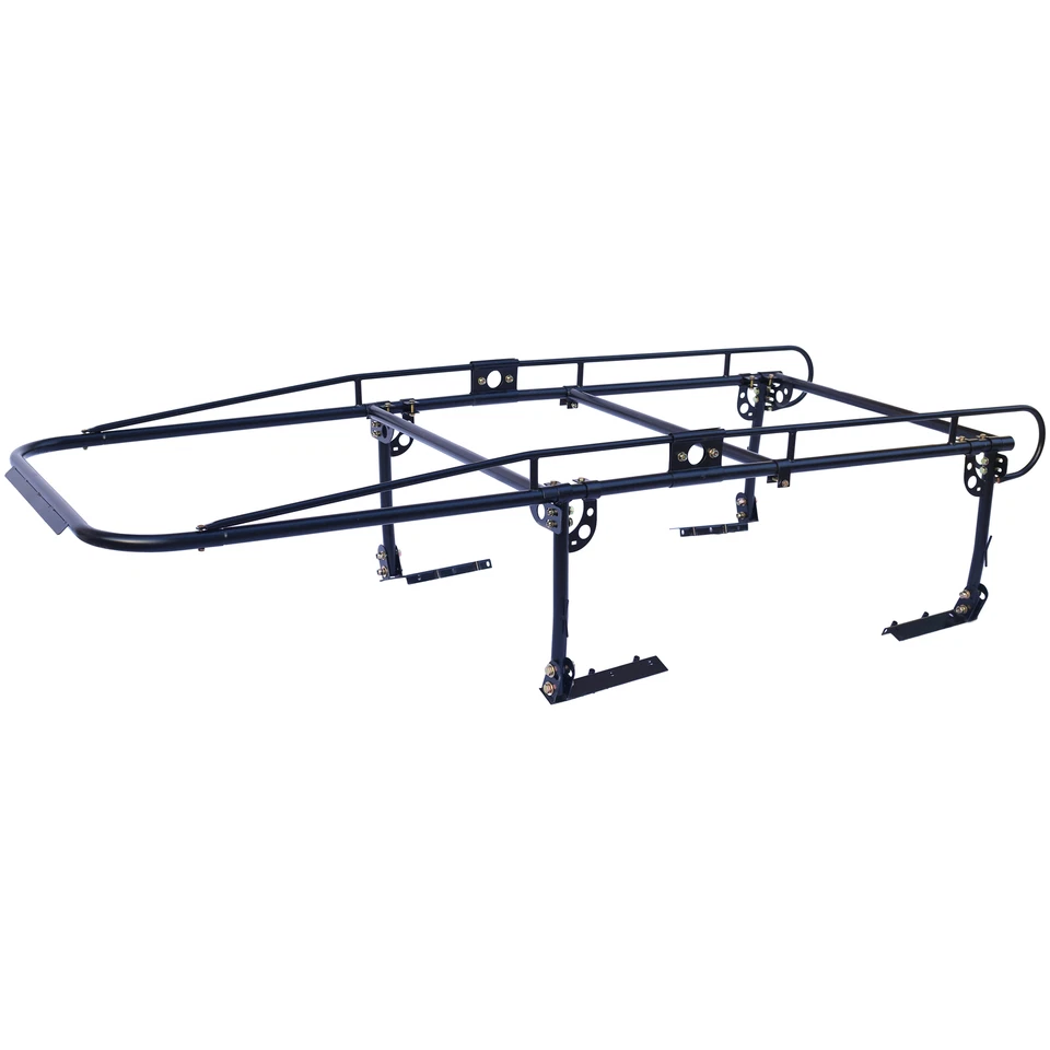 Rack de teto ajustável para Ford Pickup cama empreiteiros escada caiaque madeira rack - Imagem 4 de 4