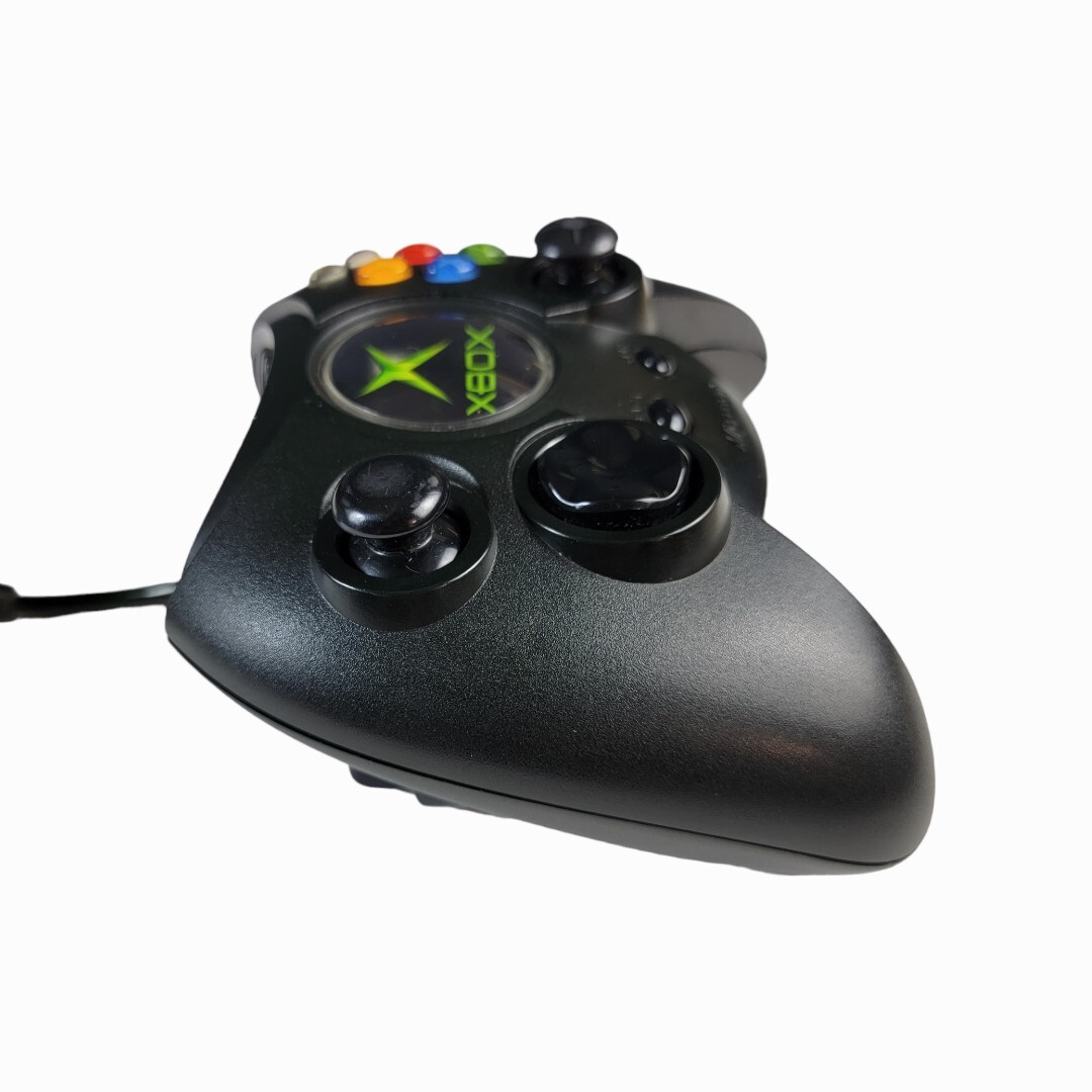 OEM Microsoft Original Xbox BLACK Wired Gaming Controller OEM Microsoft Original Xbox BLACK Wired Gaming Controller