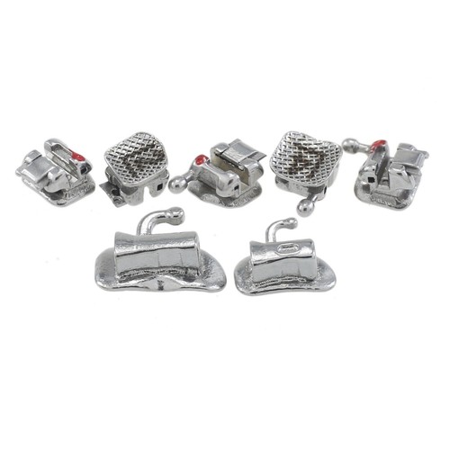 Soportes de ortodoncia dental autoligables DAMON AO Brackets de metal cerámico Roth MBT - Imagen 20 de 152