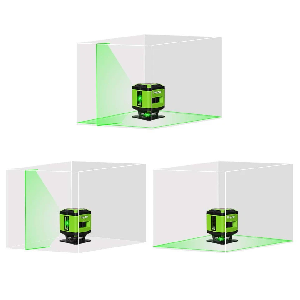 360-Boden-Laser-Installation für Fliesen die Boden-Ausrichtung Green Beam HUEPAR - Bild 3 von 4