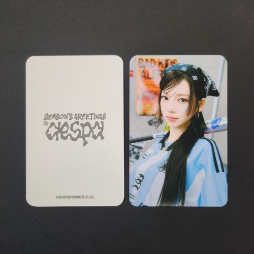 AESPA [2025 SEASON'S GREETINGS] PHOTOPACK ~ PHOTOCARDS, POLAROIDS, POSTCARDS - Picture 2 of 10