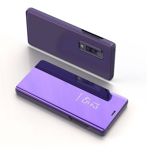 For Samsung A16/A14/A15/A54/A55/A6/A8 Clear Mirror Leather Flip Stand Case Cover - Picture 14 of 18