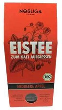 10x ORGANICZNA herbata lodowa ~ truskawka - jabłko ~ torba piramidalna ~ herbata NOSUGA- Data ważności wrzesień 24