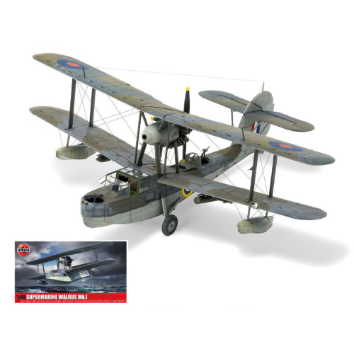 SUPERMARINE WALRUS MkI KIT 1:48 Airfix Kit Aerei Modellino - Imagen 1 de 3