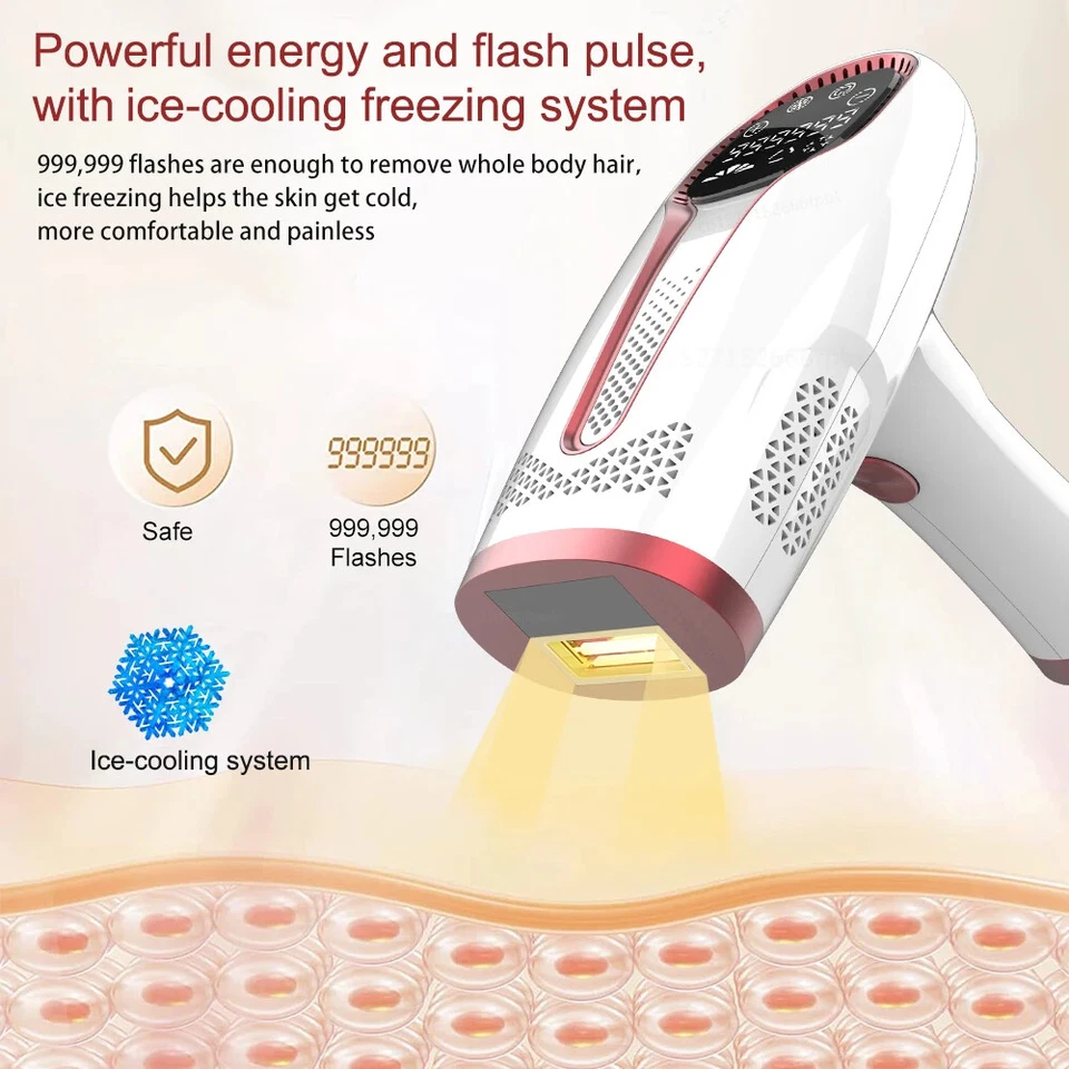 2025 IPL Laser Haarentferner mit Gefrierfunktion Schmerzlos Hair Removal 9 Stufe - Bild 2 von 4