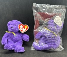Ty Teenie Beanie Grimace The Bear New In Package 12 In A Series