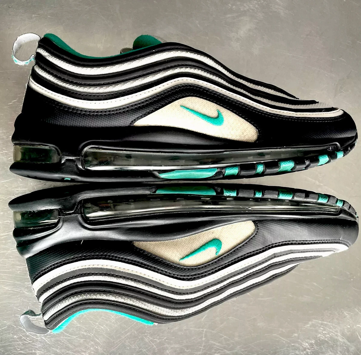 Nike Air Max 97 Black/Clear Emeral-White - 921826-013