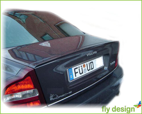 Suitable for Volvo Spoiler S 60 Body Kit Lip S60 Rear Tail Wing