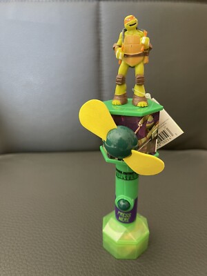 Nickelodeon Teenage Mutant Ninja Turtles Fan with Candy MICHELANGELO New Sealed