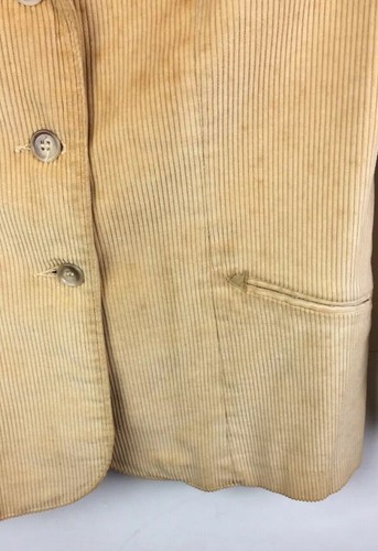Swingles by Character Women's S/M Blazer Corduroy Vintage Tan Swanky Sport Coat - Picture 3 of 8