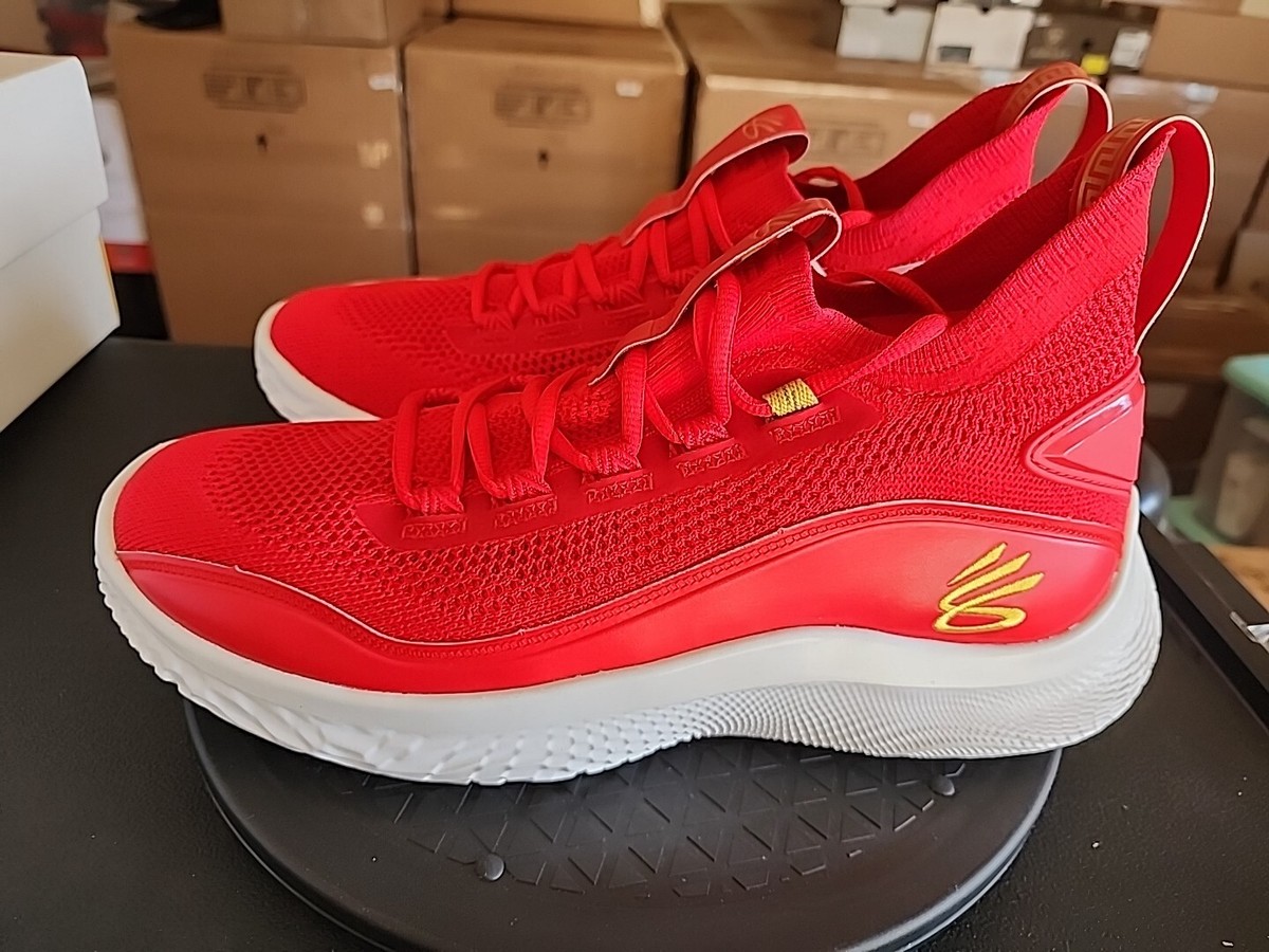 Size 11 - Under Armour Curry Flow Chinese New Year 2021 NEW Size 11.5 - Under Armour Curry Flow 8 CNY Chinese New  main image 4