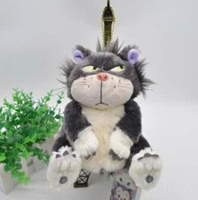 2022 Disney Store Japan Cinderella Lucifer Plush Key Chain Keyring CAT 