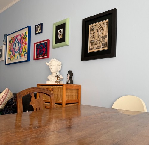 Keith Haring Drawing on Newspaper 1984 – COA Estate + Garo - Foto 8 di 13