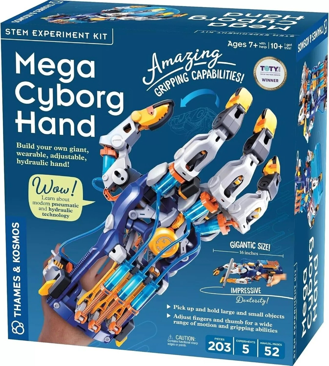 Thames & Kosmos Mega Cyborg Hand STEM Experiment Kit - NEW | eBay