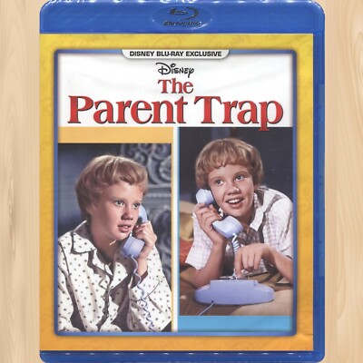 Disney THE PARENT TRAP (1961) BLU-RAY Exclusive HAYLEY MILLS Maureen O'Hara 0618