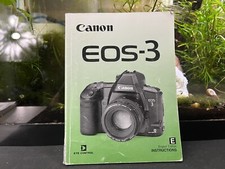 Canon EOS 3 Instruction Manual