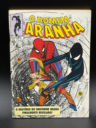 AMAZING SPIDER-MAN #258 (RON FRENZ) Brazil Edit. EDITORA ABRIL #76 Portuguese