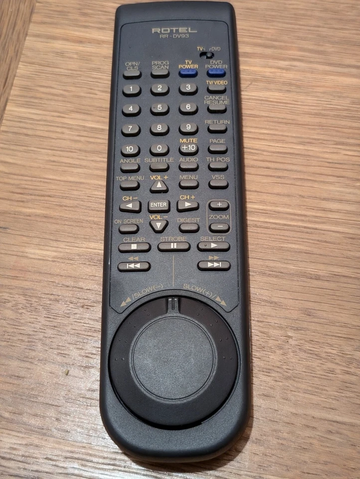 ROTEL Remote Control RR - DV92 DV93 DV96 DV98 DV99 T95 AT96 - Image 2 of 4