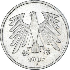 [#1358918] Münze, Deutschland, 5 Mark, 1987