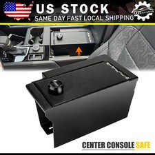 Console Armrest Center Vault Safe Storage For 2022-2026 Toyota Tundra Sequoia.
