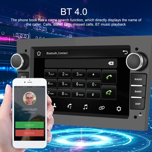 Carplay 2+64GB For Vauxhall Corsa 2006-14 Android15 Car Stereo Radio GPS NAV - Picture 7 of 18