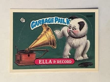1987 Topps Garbage Pail Kids Series 8 #308b Ella P. Record