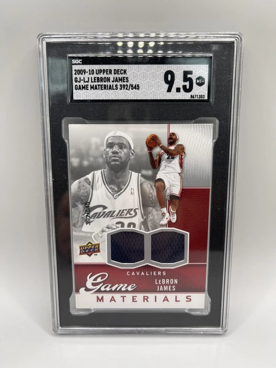 Lebron james jersey card cheap