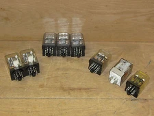 Potter and Brumfield KRPA-11AY-120 Icecube Relay Lot of 8 Various  WWM