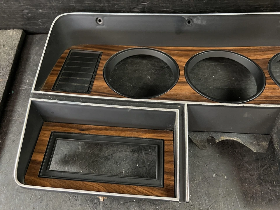 81-89 Dodge Pickup W100 tablero velocímetro cuadro de instrumentos bisel moldura Foto 2 de 4