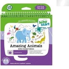 Amazing Animals and Conservation: Engaging LeapStart Activity Book for Kids