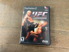 UFC Throwdown (Sony PlayStation 2 PS2 2002 MMA) Tested