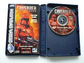 SEGA SATURN CRUSADER NO REMORSE PAL COMPLETE VGC