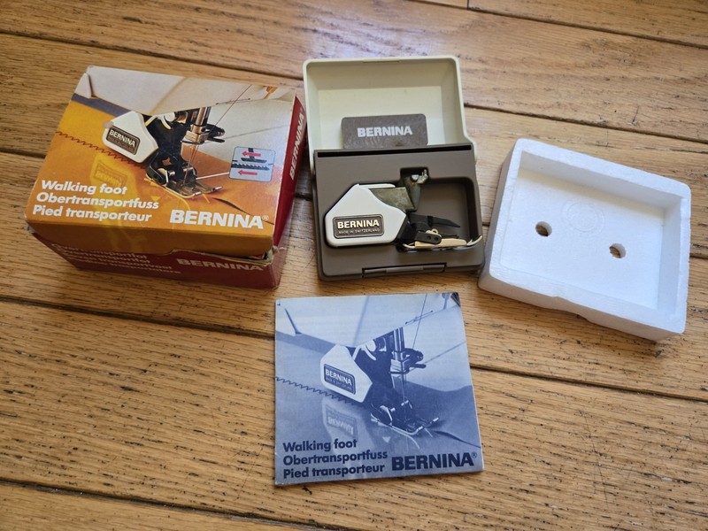 Genuine Bernina Record 830 930 & 1130 Walking Foot  001-770-70-00 Old Style